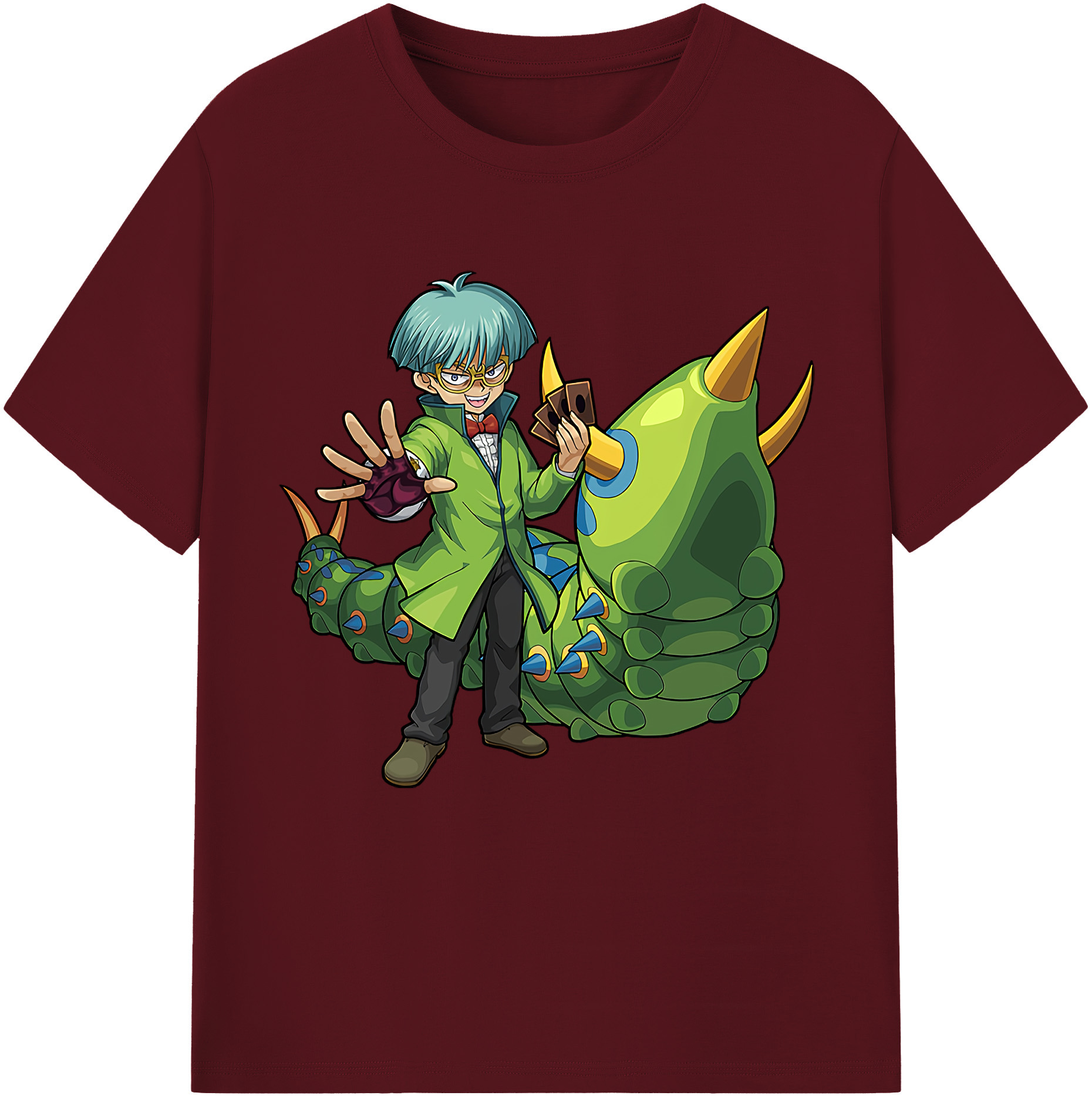 （画像用） 遊☆戯☆王 Yu-Gi-Oh! 綿100％半袖Tシャツ（フロントプリント）